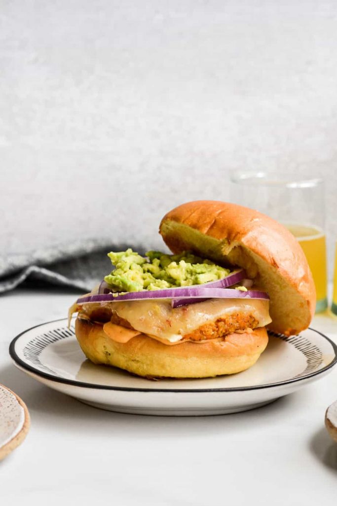 Sweet Potato Quinoa Burger