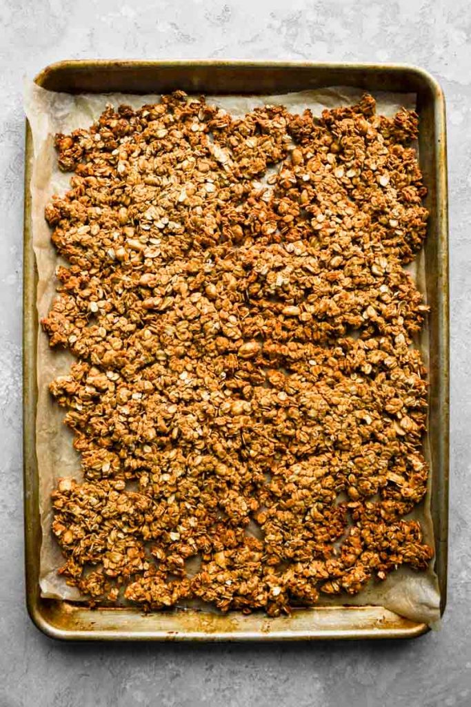 Just finished baking