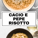 Cacio e Pepe Risotto Pin