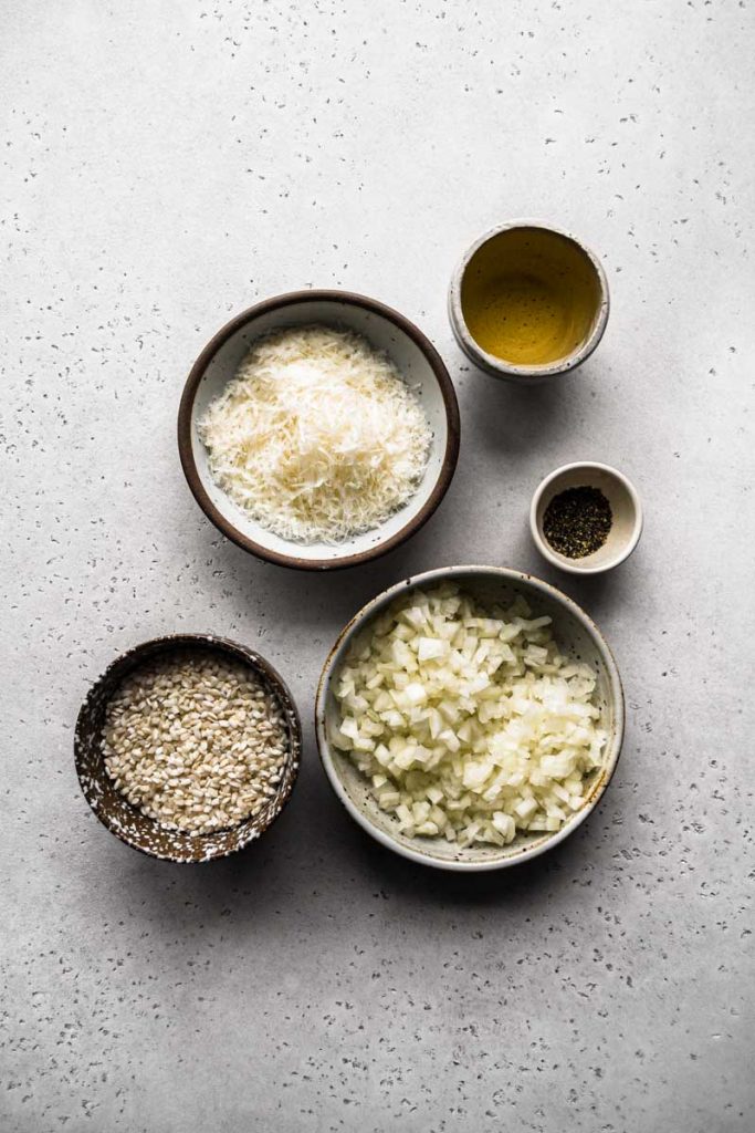 Cacio e Pepe Risotto Ingredients