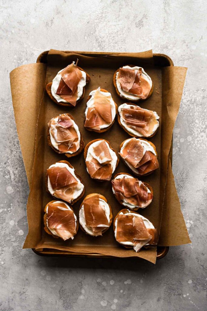 Layer 2 of prosciutto.