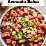 Pinterest watermelon salsa.