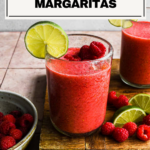 Frozen raspberry margaritas pinterest.