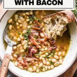 brothy beans image for pinterest.