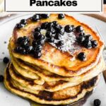 Banana buttermilk Pancakes Stack.