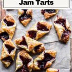 Puff pastry jam tarts pin.