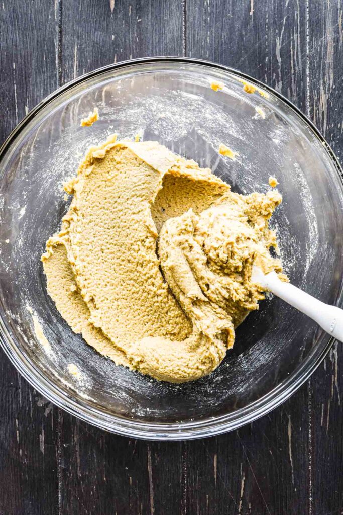 Mixed sugars and butter.