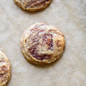 Close up of cookie.