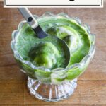 Pinterest matcha affogato.